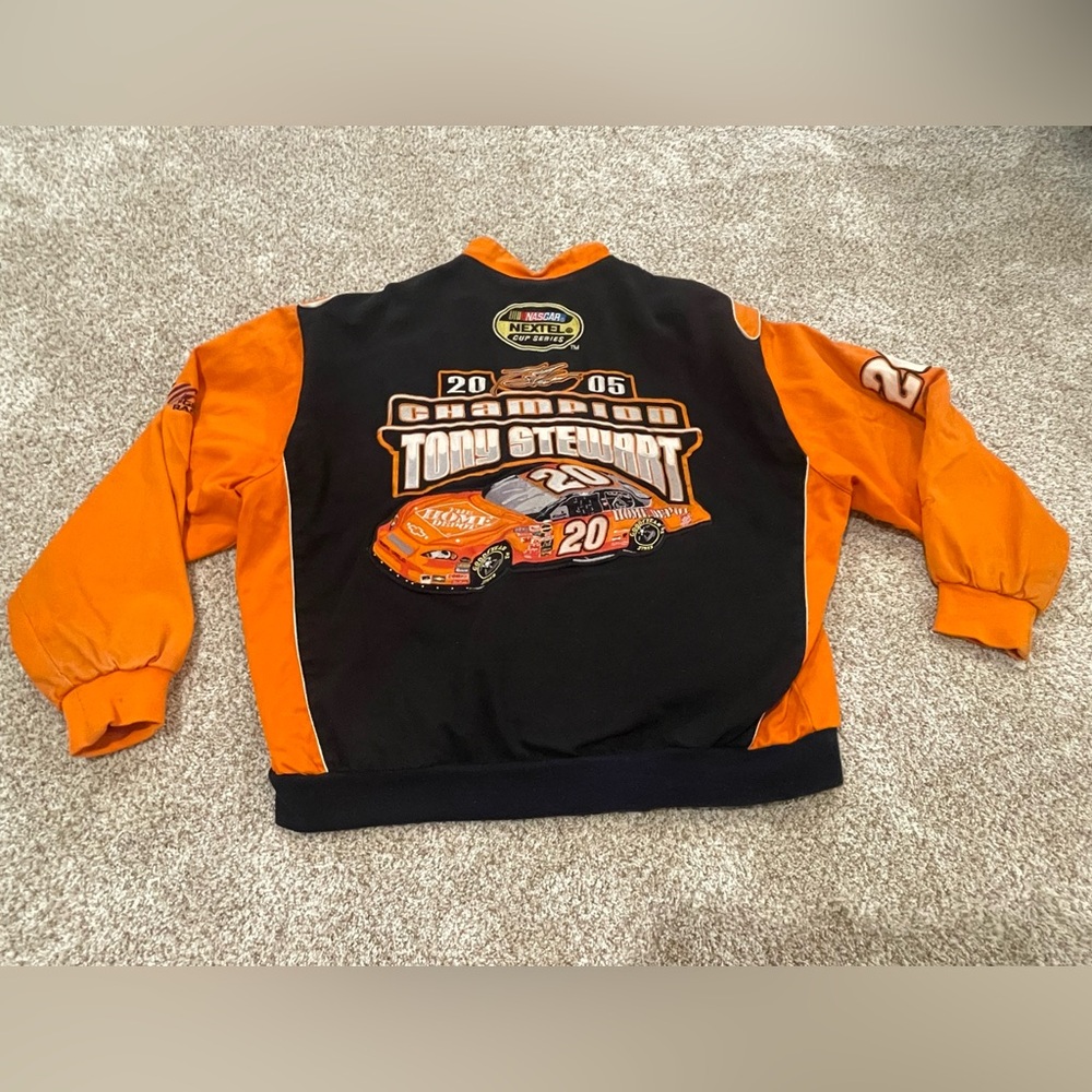 Vintage 2005 Tony Stewart Chase Authentic NASCAR jacket size XXL
